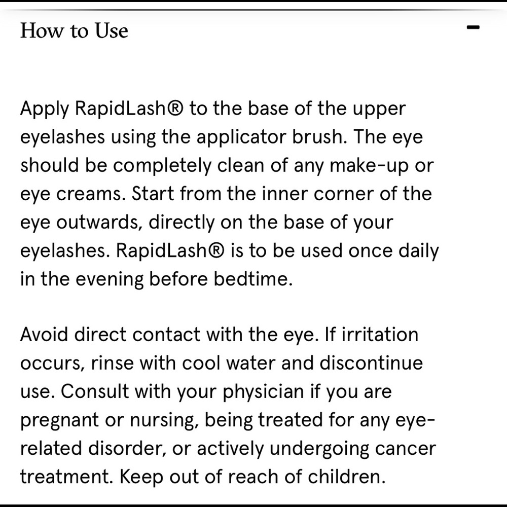 COPY - Brand new Rapid Lash OR Rapid Brow serum - Picture 4 of 4